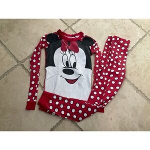 Hanna Andersson pajamas Disney Minnie Mouse  - girls size 140/US10 Organic